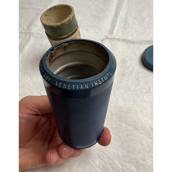 Edison Blue Amber Cylinder Record #1578 “The Shepherd Boy” Venetian Inst Trio FS - Picture 8 of 12